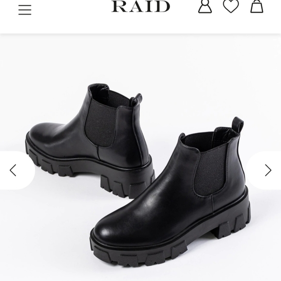 Raid London Shoes - Raid London Liza Chunky Boot
